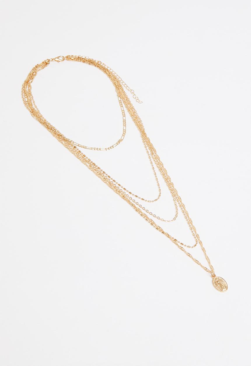 Superbalist - Stefie layered necklace - gold