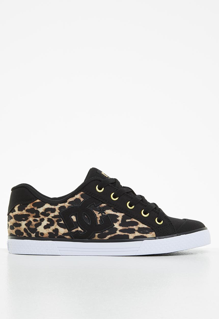 DC - Chelsea - black & leopard