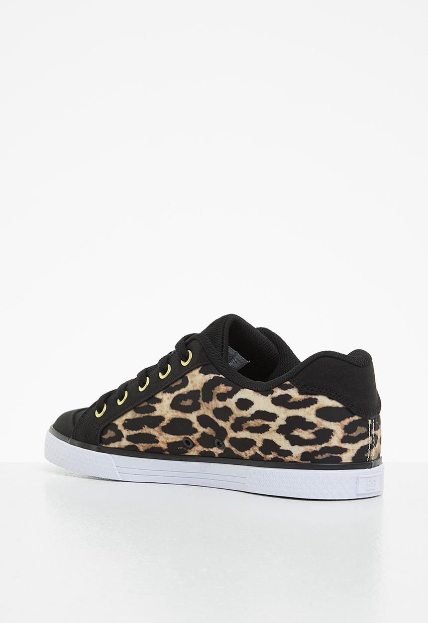 DC - Chelsea - black & leopard