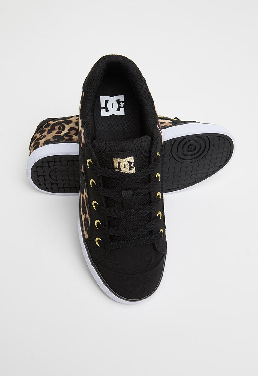 DC - Chelsea - black & leopard