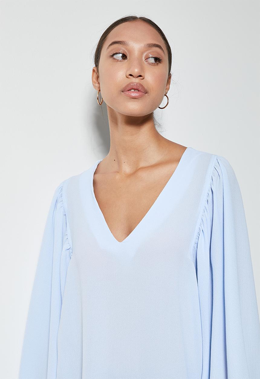 Superbalist - V-neck shell - sky blue