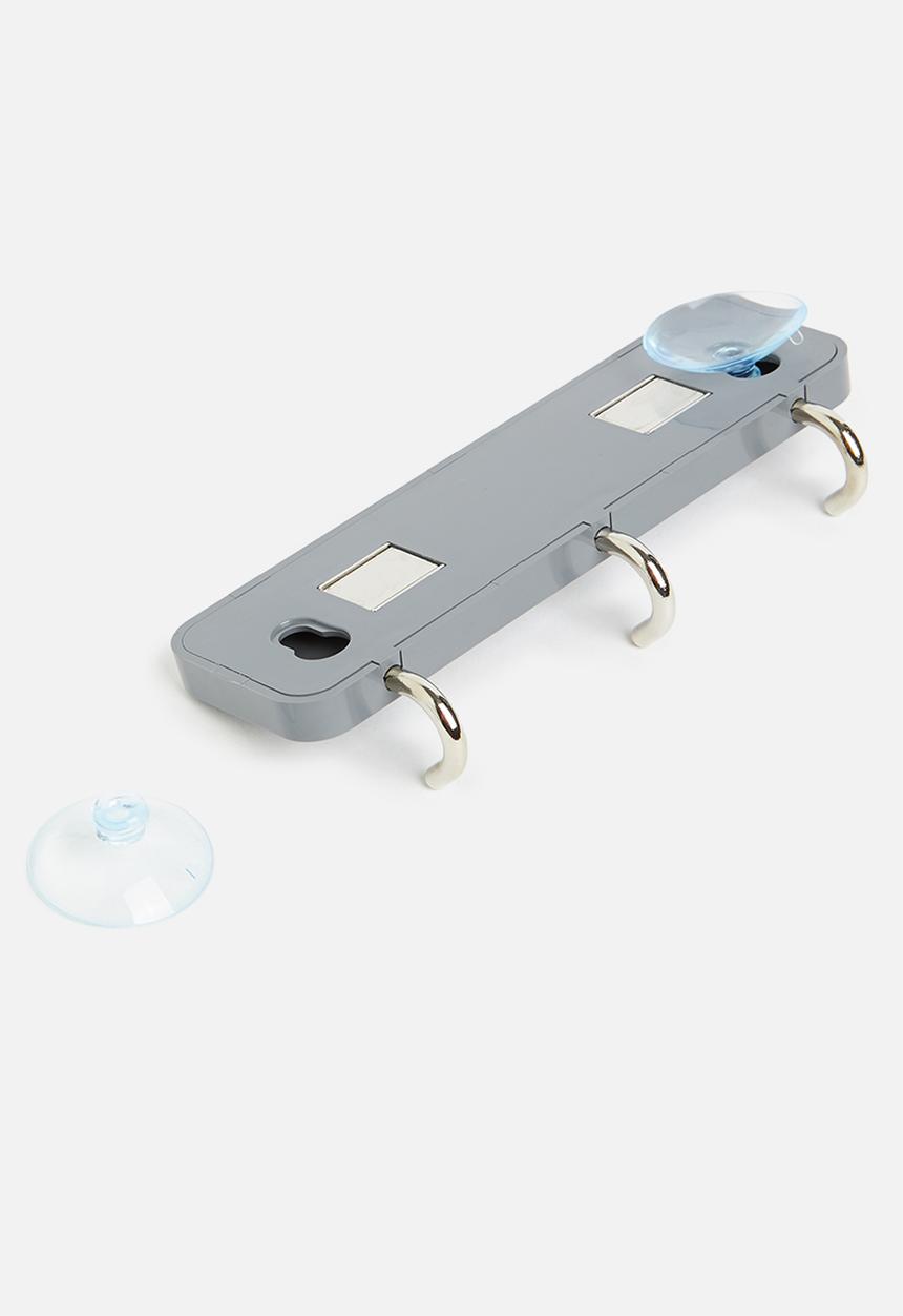 Litem - Wall hook - 3 hooks - grey