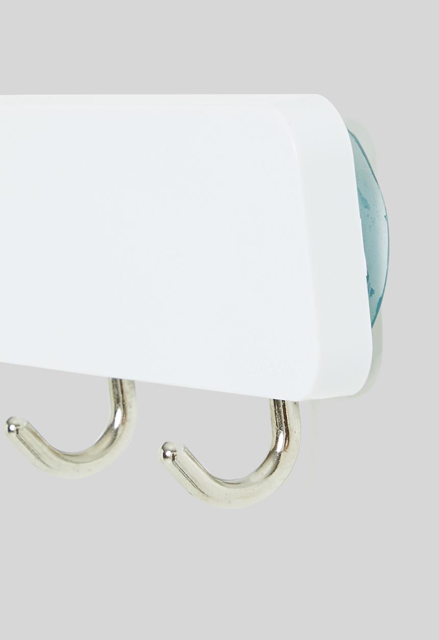 Litem - Wall hook - 3 hooks - white