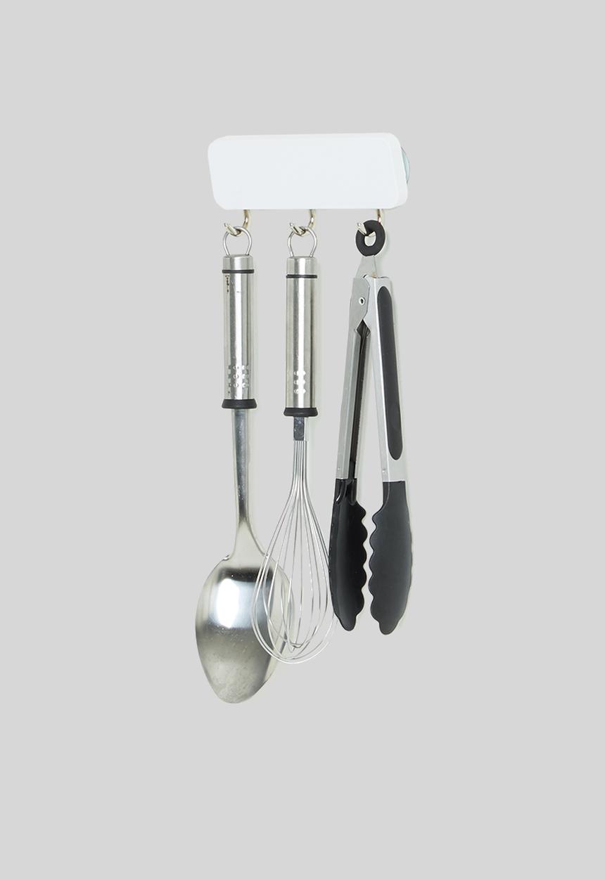 Litem - Wall hook - 3 hooks - white