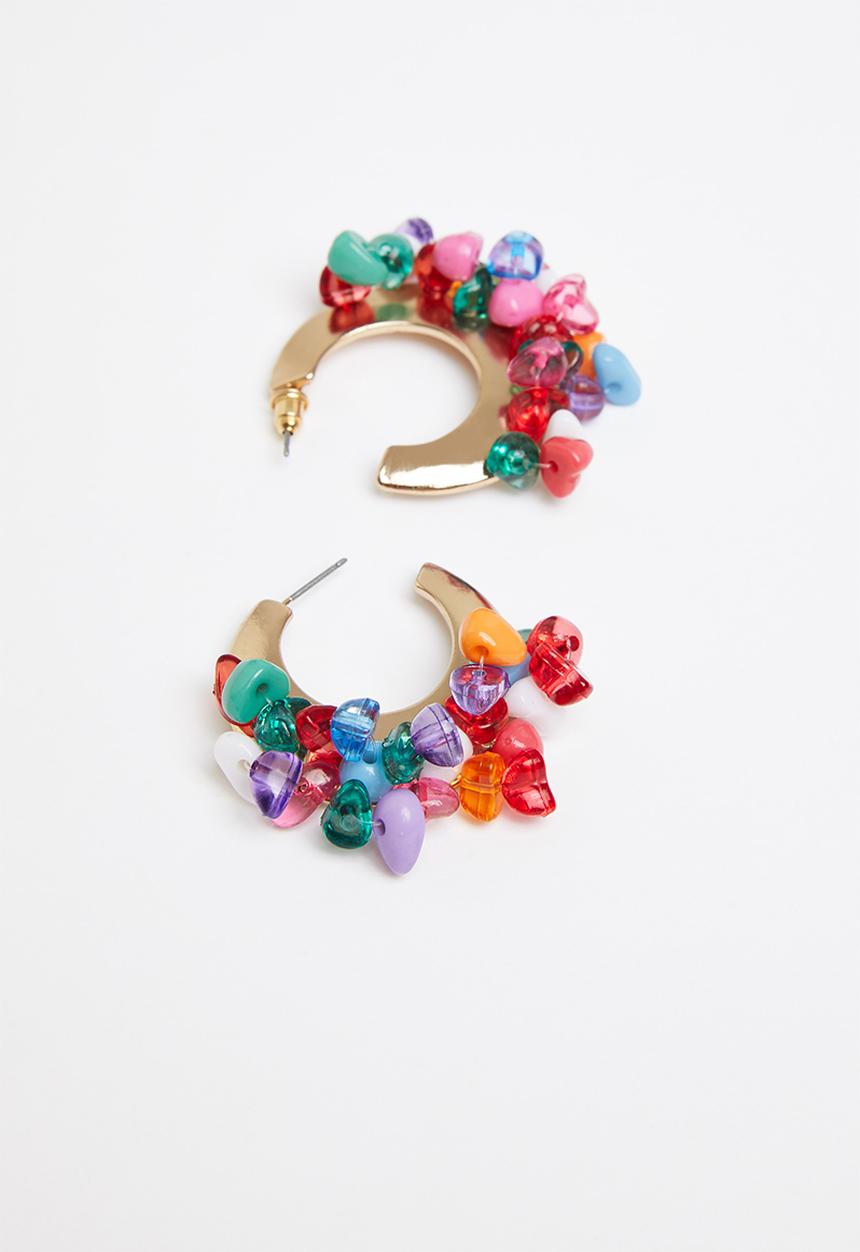 Superbalist - Chanel hoop earrings - multi