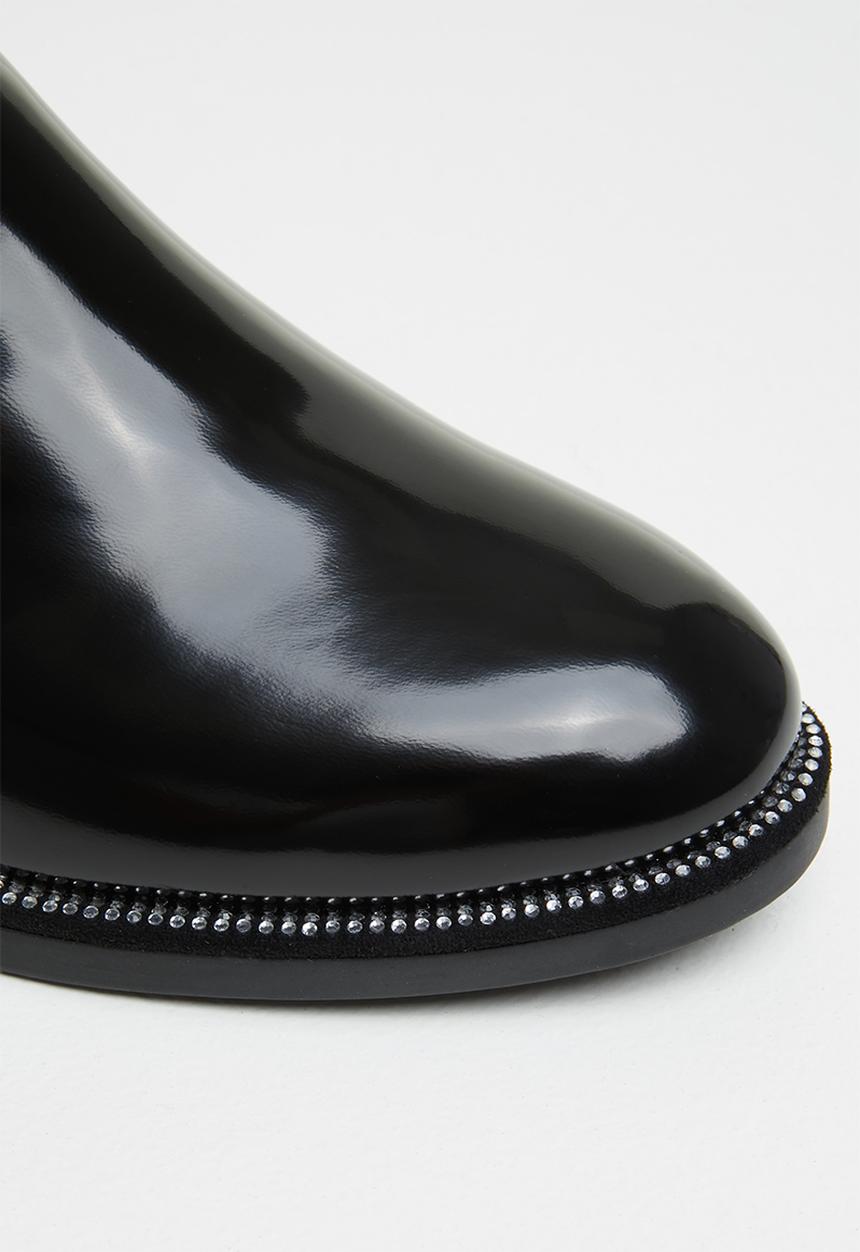 SISSY BOY - Shelf life boot - black