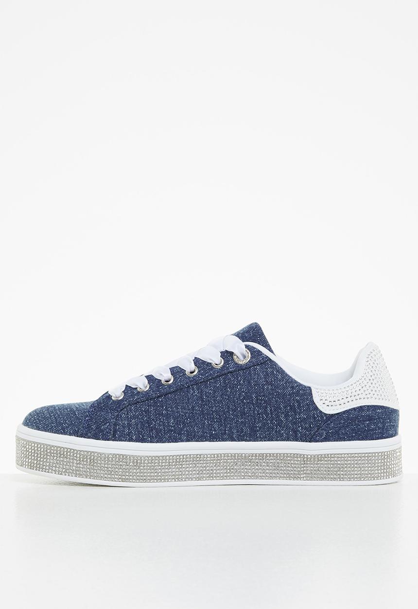 SISSY BOY - Denim daze duchess sneaker - dark denim