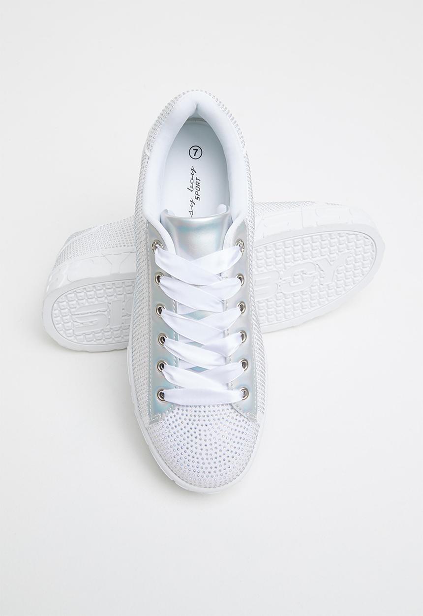 SISSY BOY - Disco diva sneaker - white