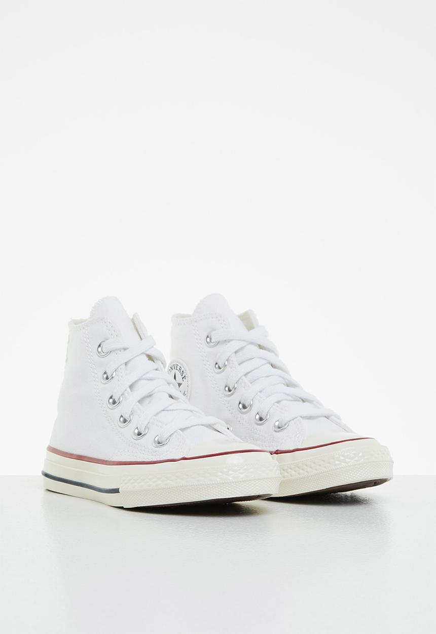 Converse - Chuck 70 hi - white, garnet & egret