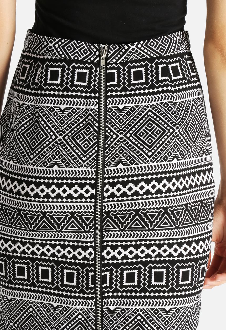 Glamorous - Aztec Stripe Skirt