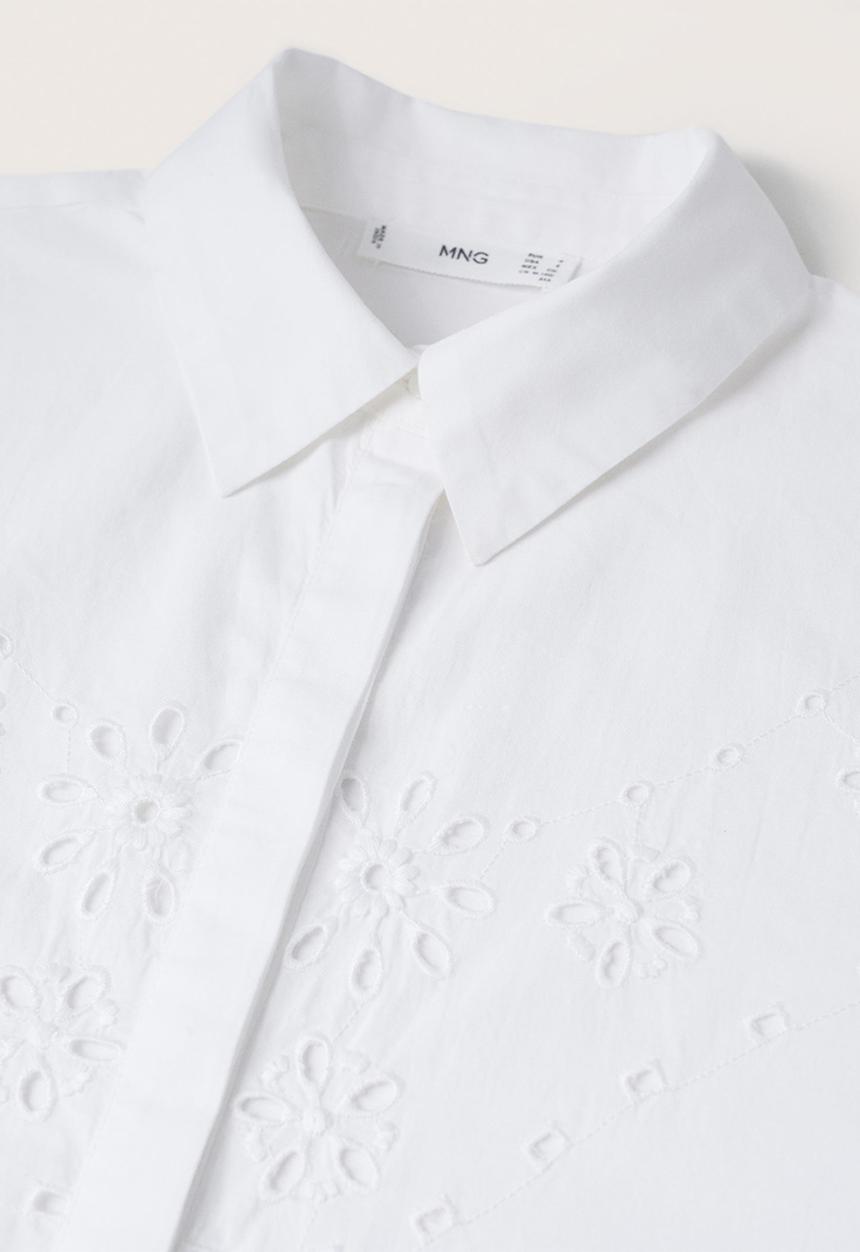 MANGO - Shirt cloud-h - white