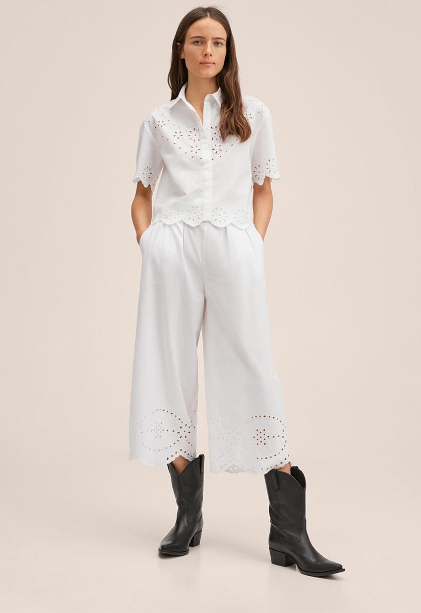 MANGO - Shirt cloud-h - white