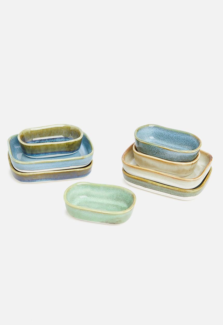 Excellent Houseware - Granite dip bowl set of 4 - multi