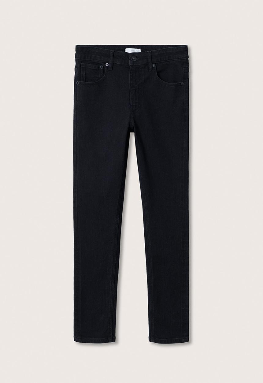 MANGO - Jeans . slimtb - black denim