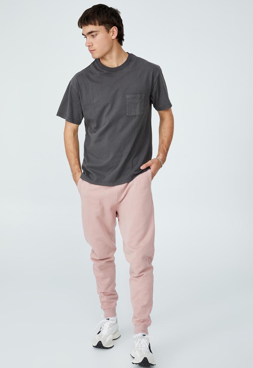 Factorie - Trippy slim trackie - plum