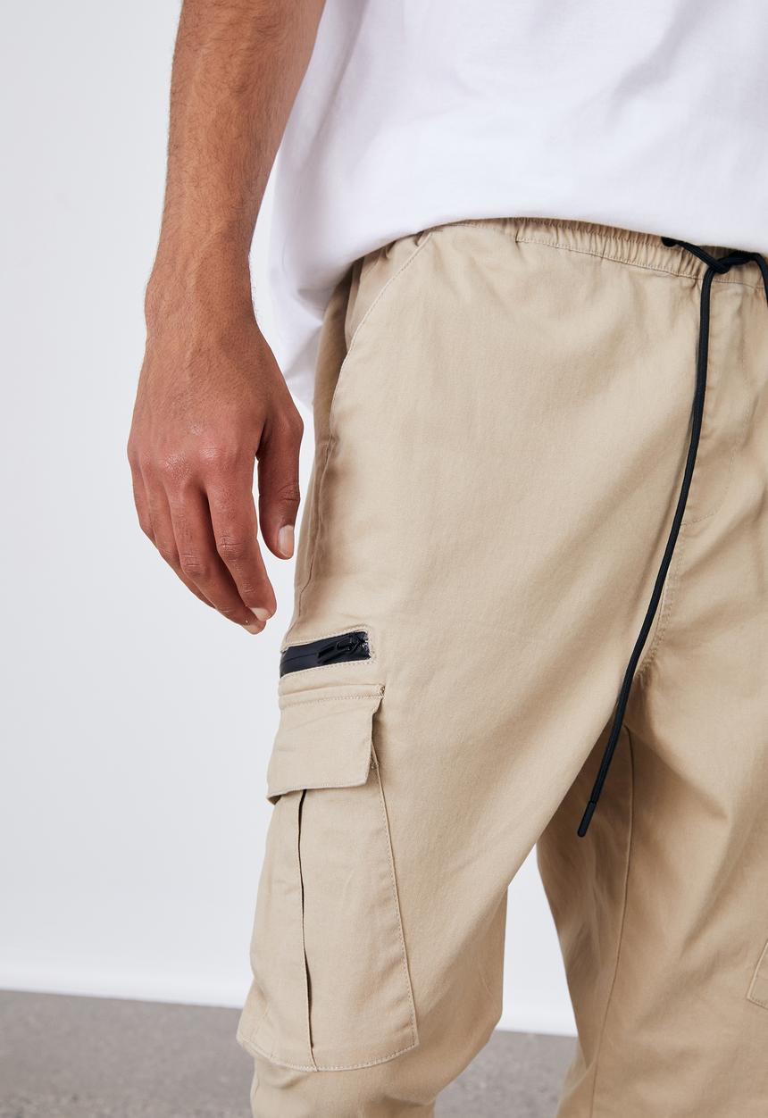 Factorie - Cargo pant - stone