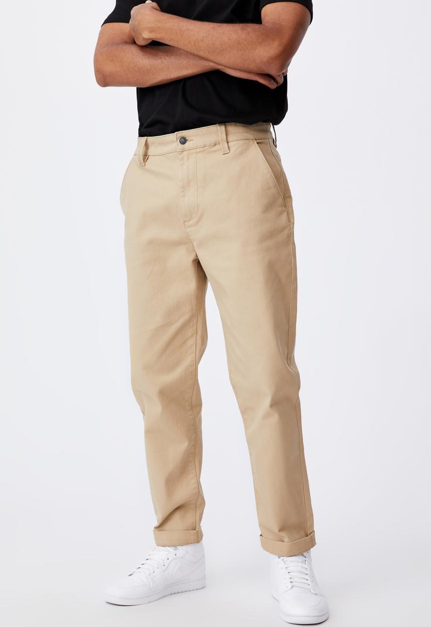 Factorie - Relaxed fit chino - sand