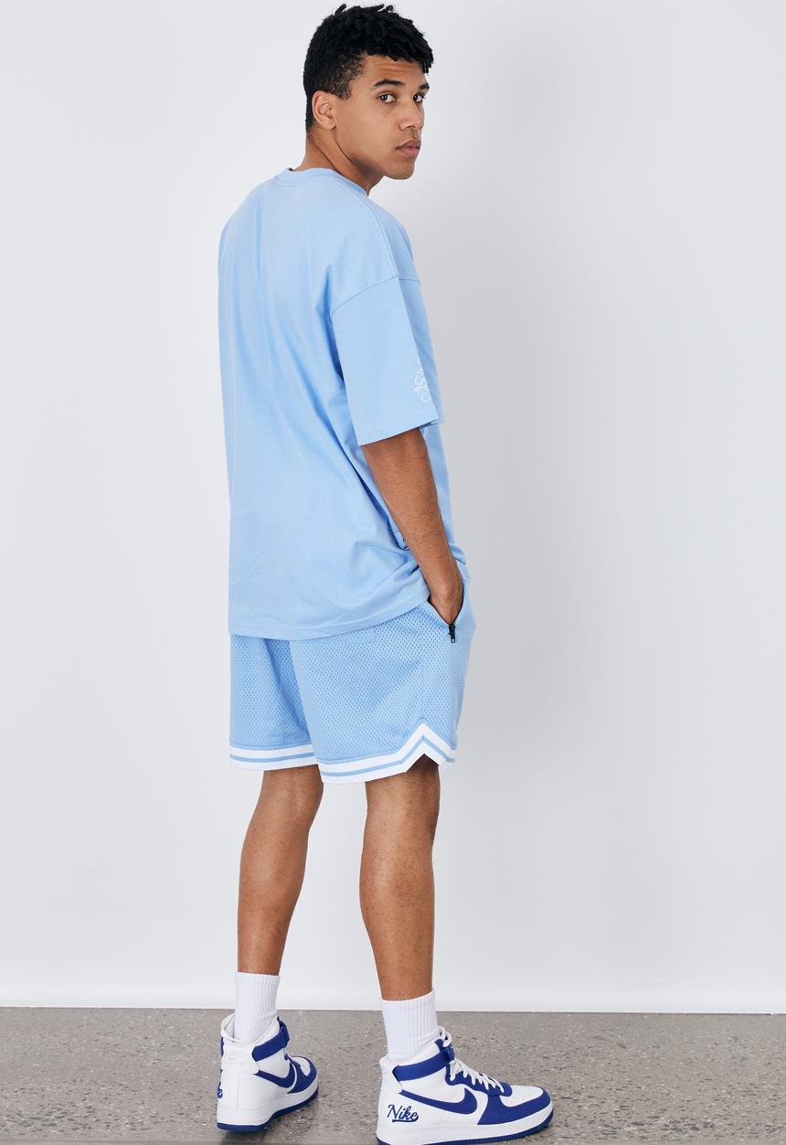 Factorie - Oversized graphic T-shirt - cali blue