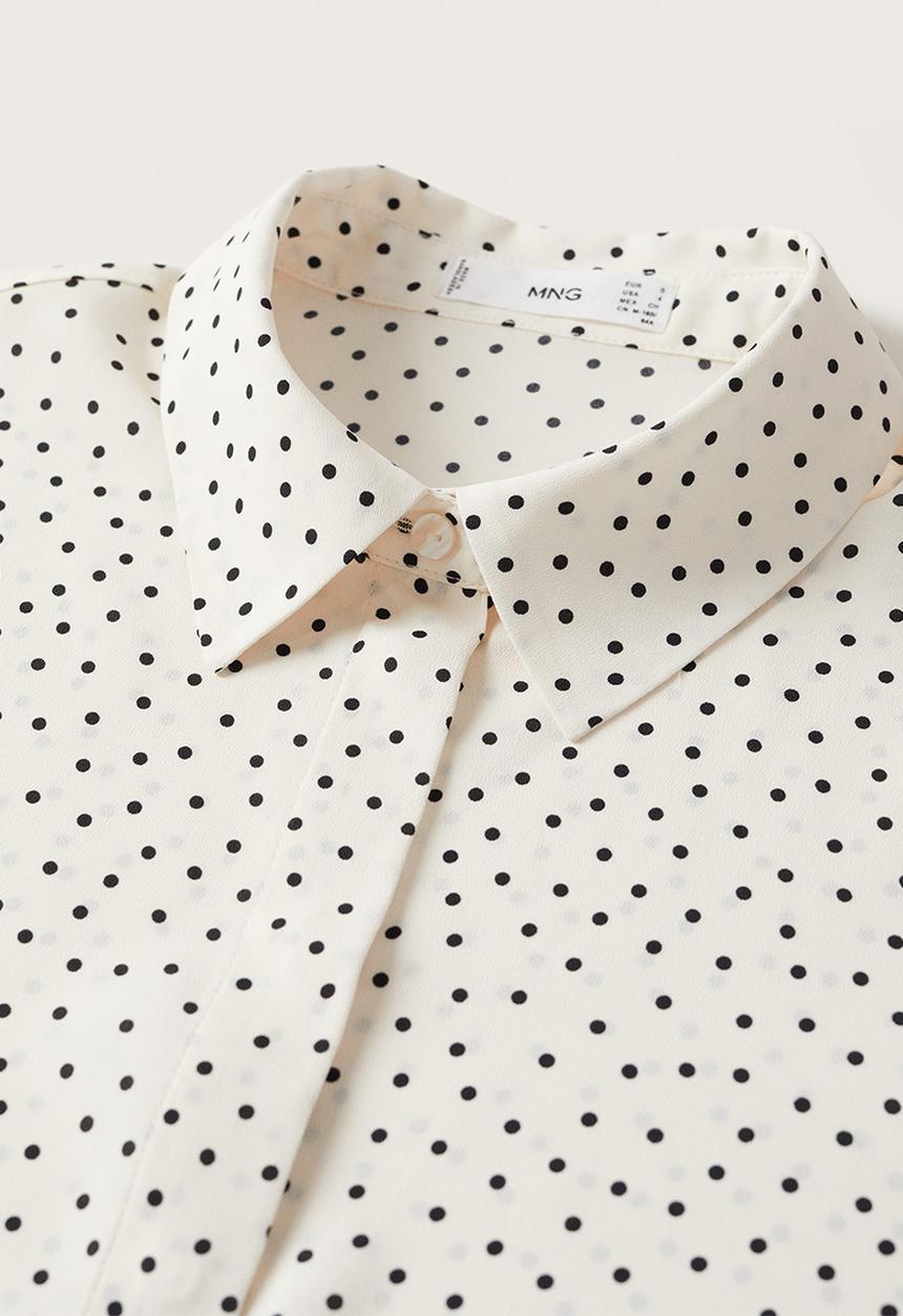 MANGO - Shirt basic - light pastel yellow