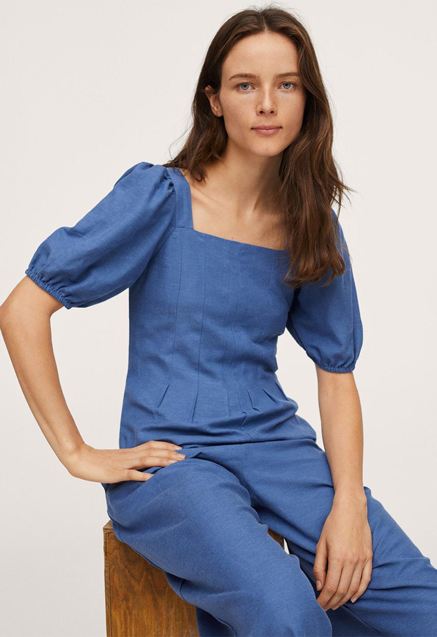 MANGO - One-piece suit mogambo-h - medium blue
