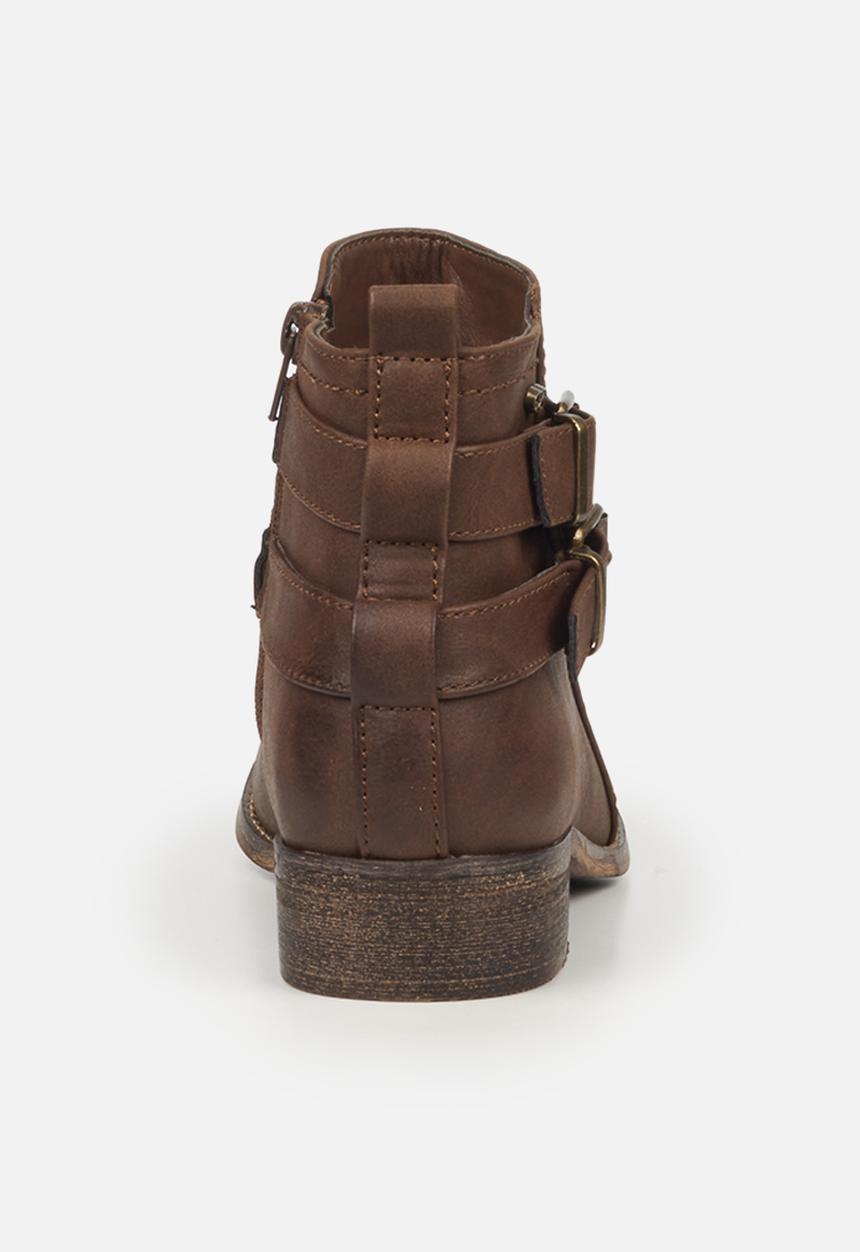 Miss Black - Abir3 ankle boot - chocolate