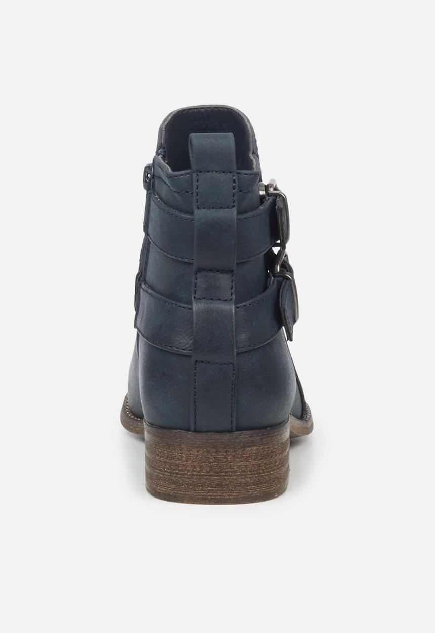 Miss Black - Abir3 ankle boot - navy