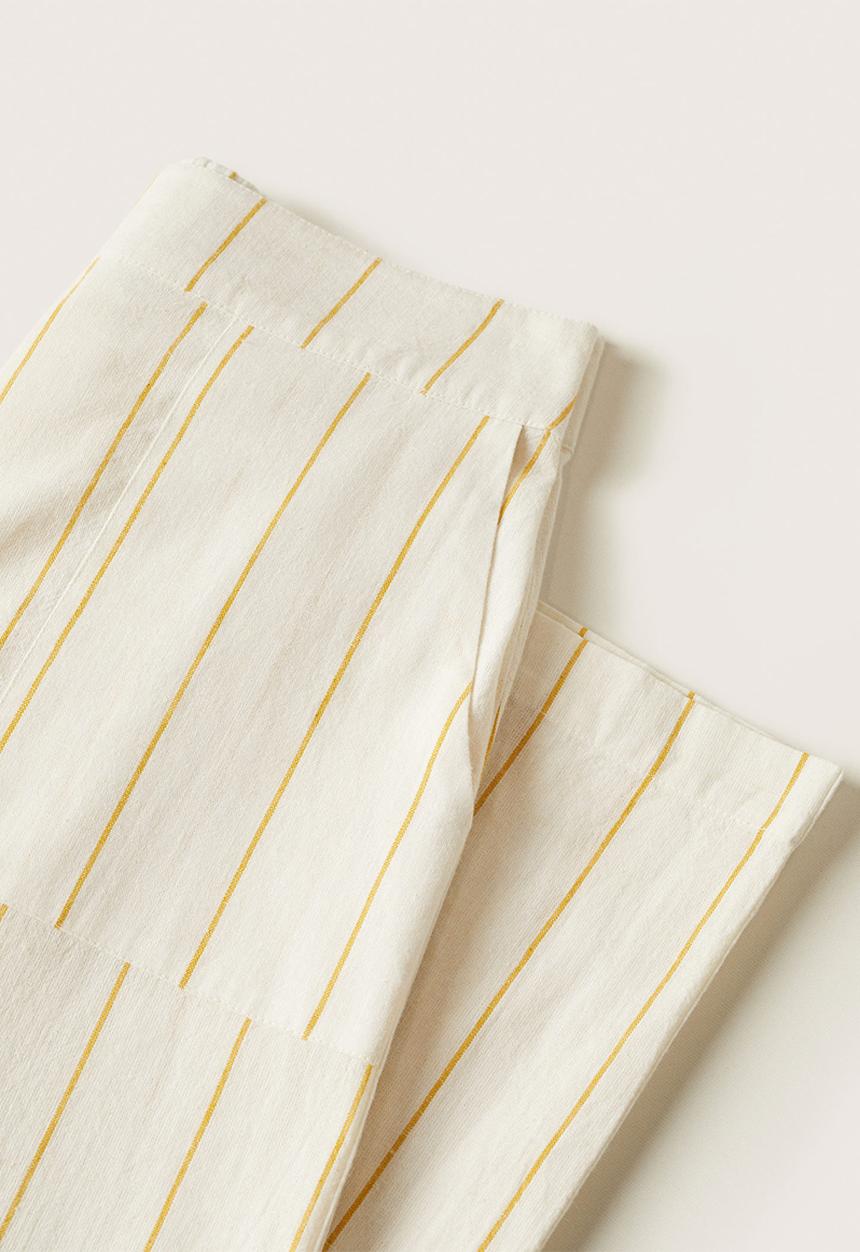 MANGO - Trousers capri-h - natural