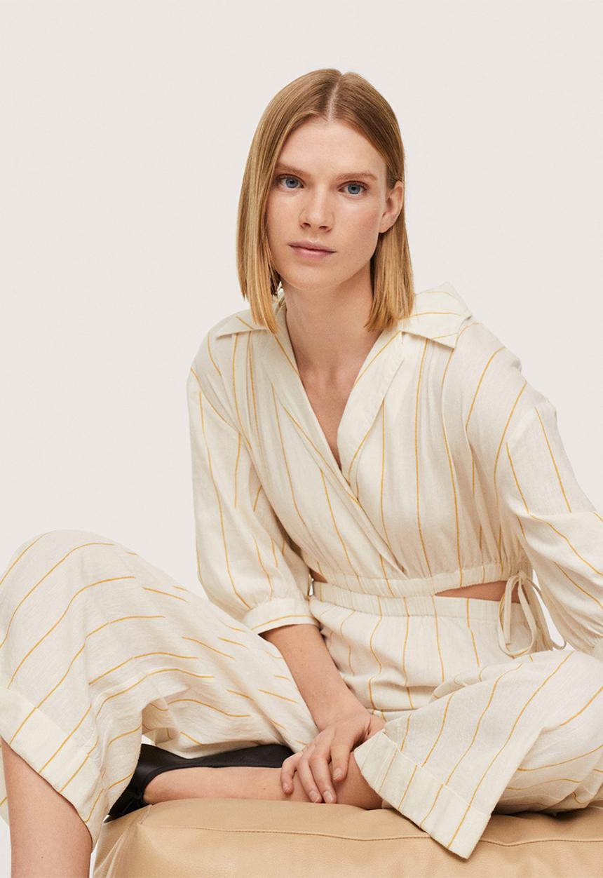 MANGO - One-piece suit capri-h - natural