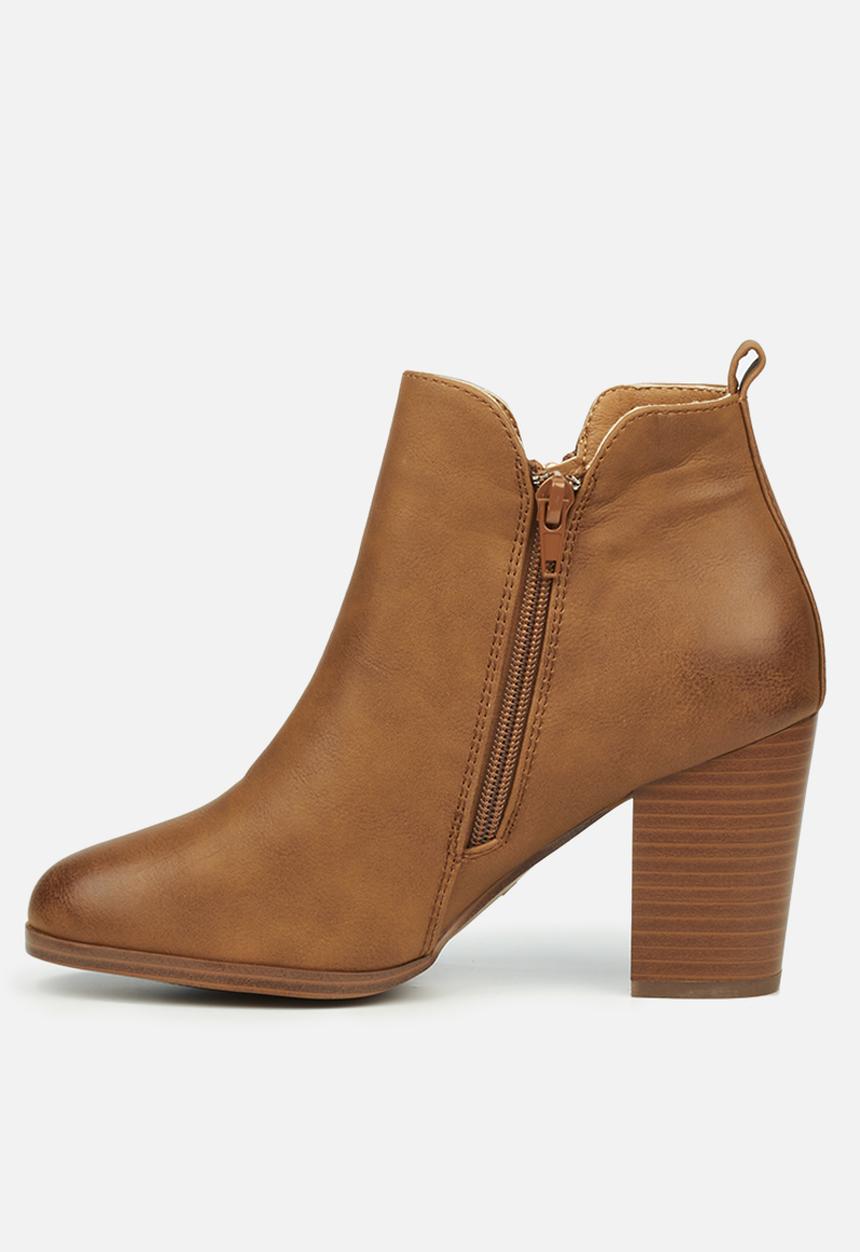Miss Black - Ahlam1 ankle boot - tan