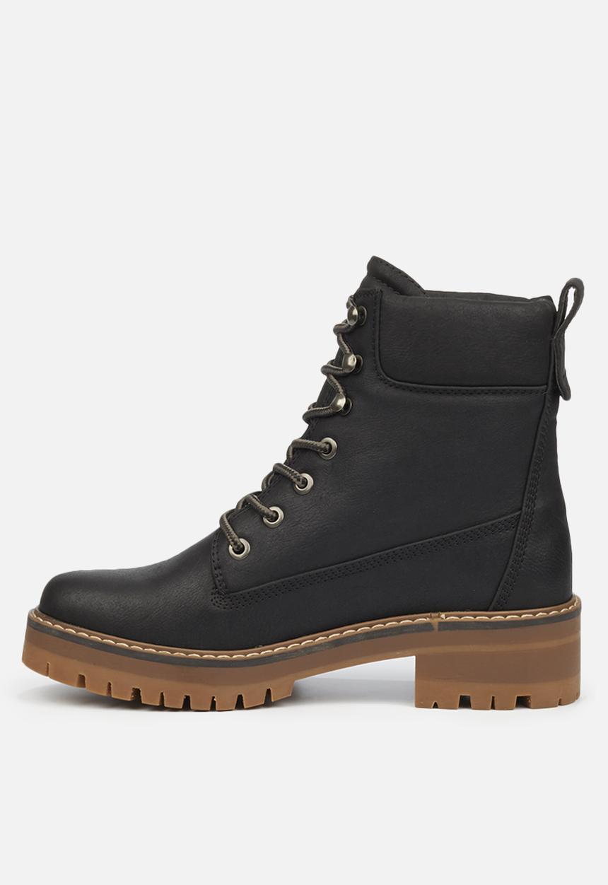 Miss Black - Fox1 lace-up ankle boot - black