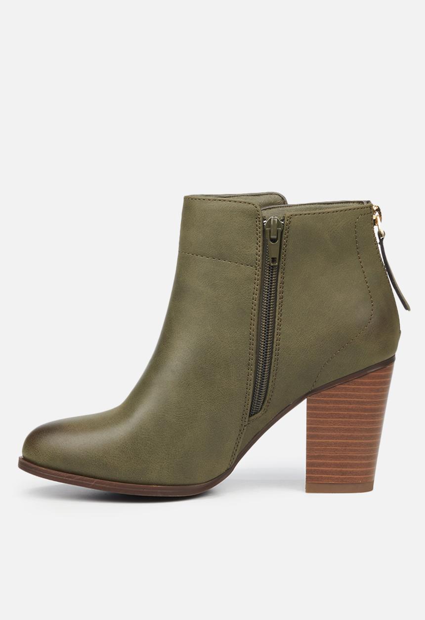 Miss Black - Ahlam3 ankle boot - olive