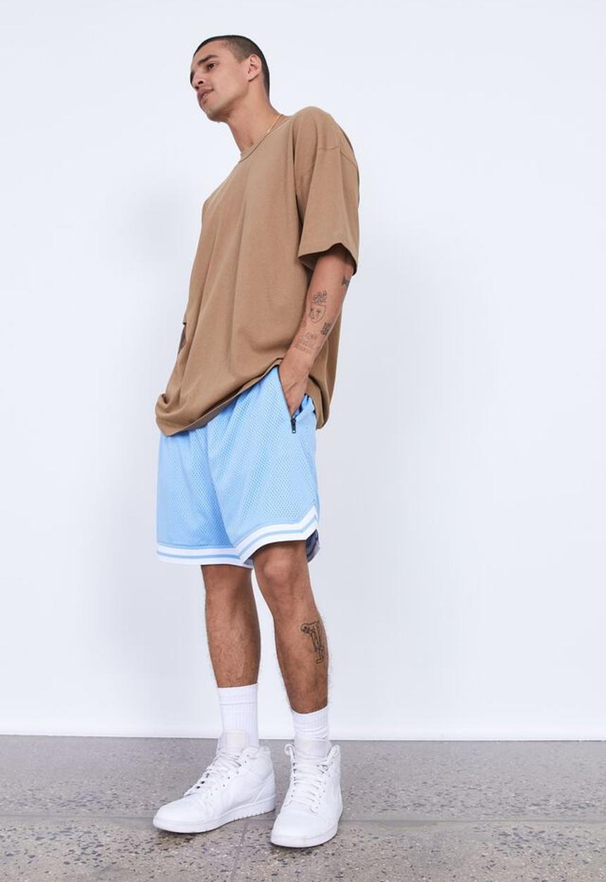 Factorie - Premium oversized T-shirt - dusty brown