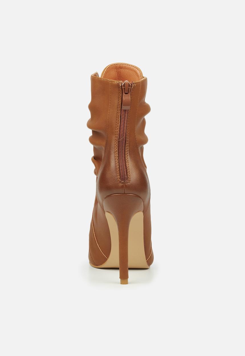 Miss Black - Boss4 ankle boot - tan