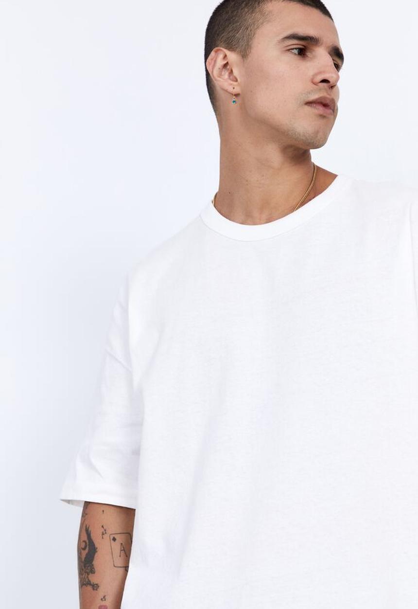 Factorie - Premium oversized T-shirt - white