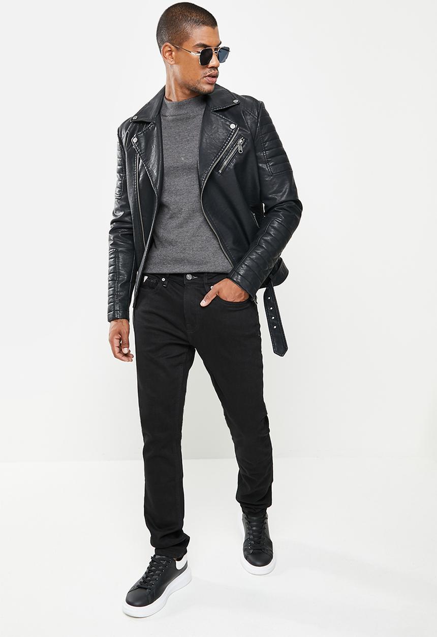 GUESS - Jail skinny jeans - black