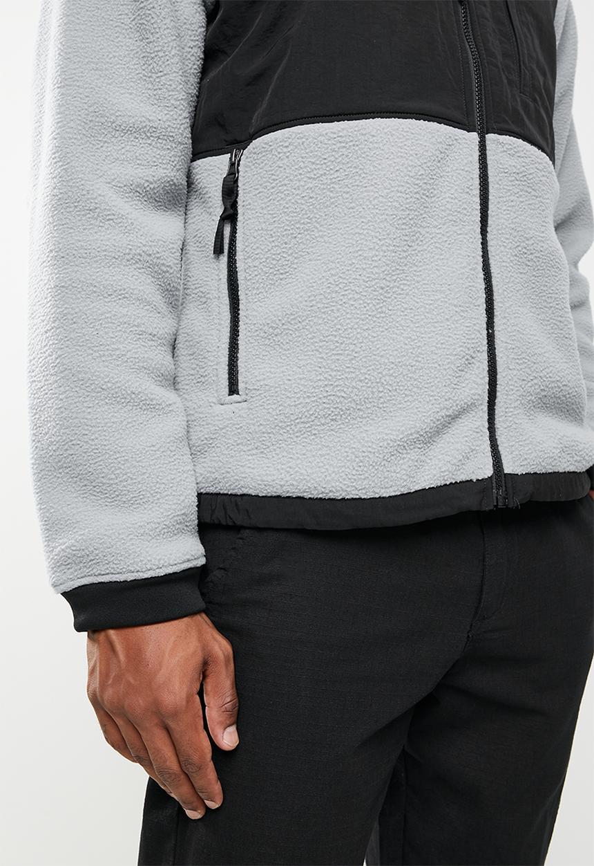 The North Face - Denali 2 jacket - black & grey 