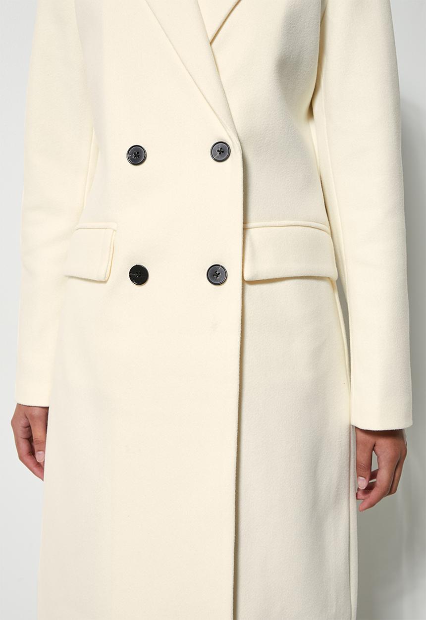Superbalist - Double breasted coat - ecru