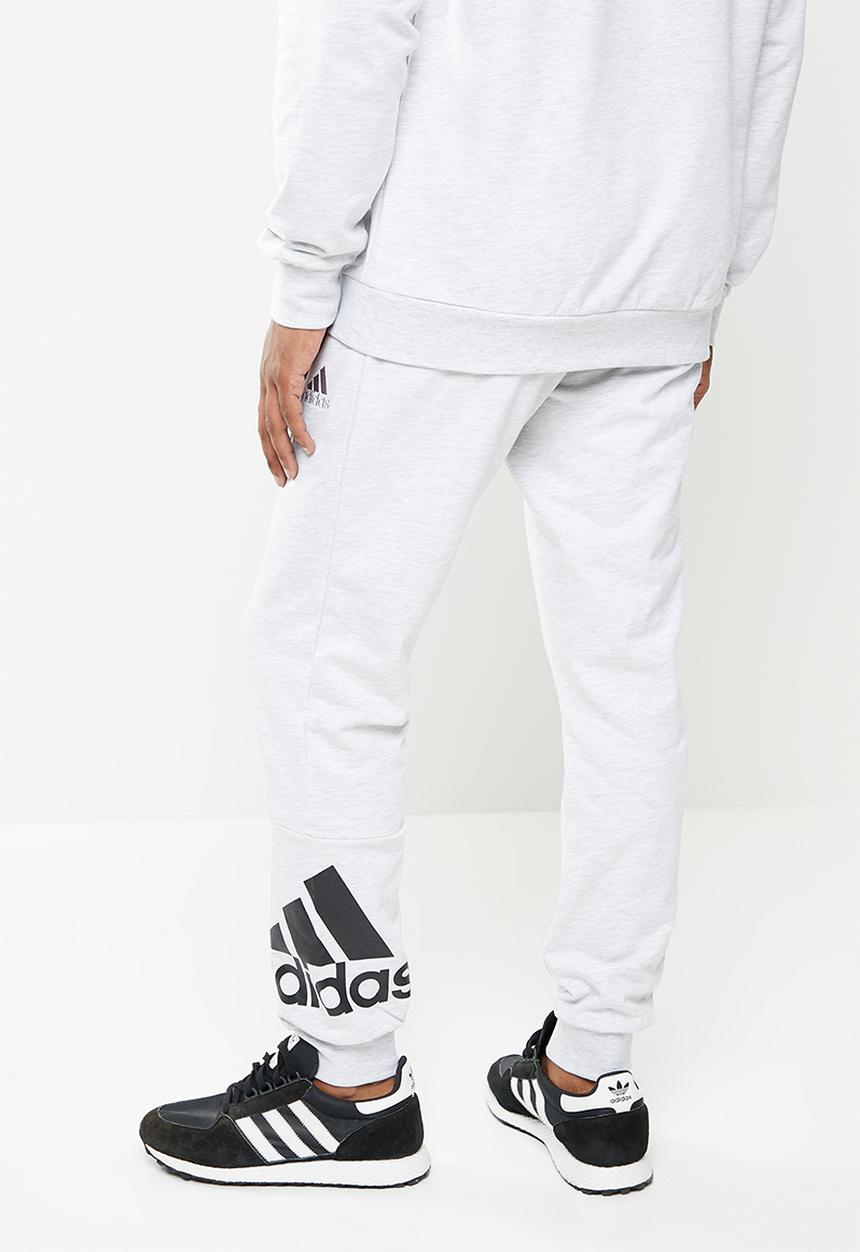 adidas Performance - Big Logo Pant - light grey heather