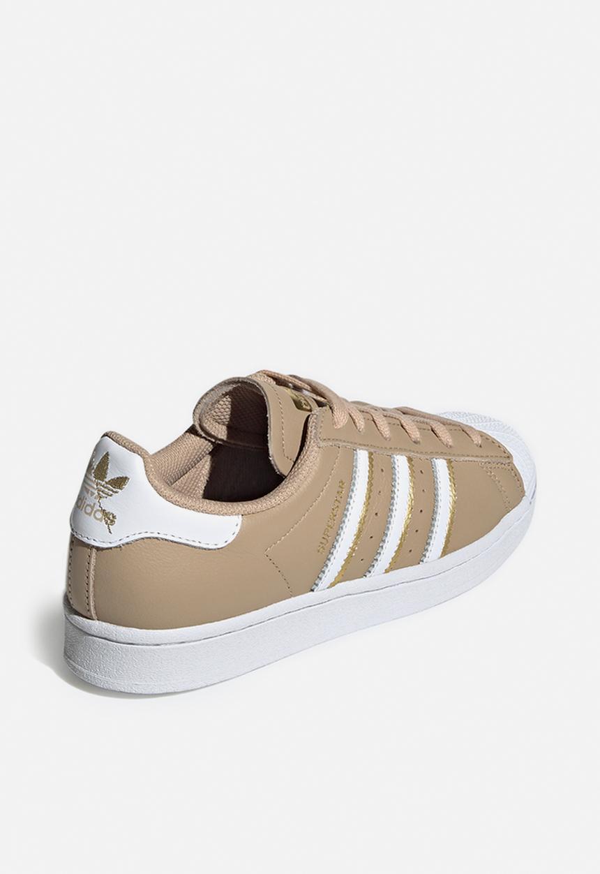 adidas Originals - Superstar - ftwr white/st pale nude/gold met.