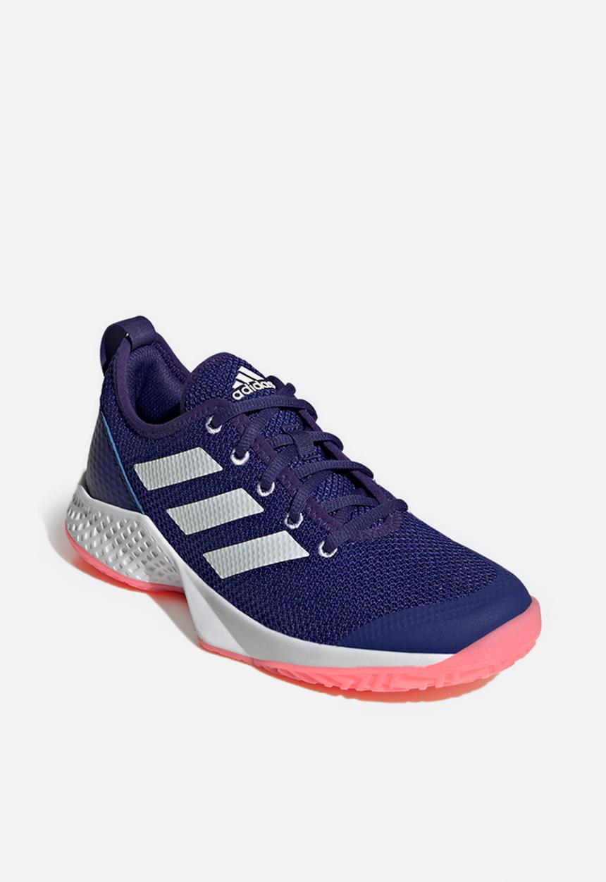 adidas Performance - Courtflash w - blue & white