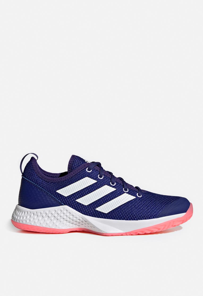 adidas Performance - Courtflash w - blue & white