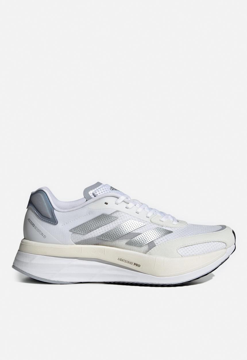 adidas Originals - Adizero boston 10 w - ftwr white/silver met./halo silver