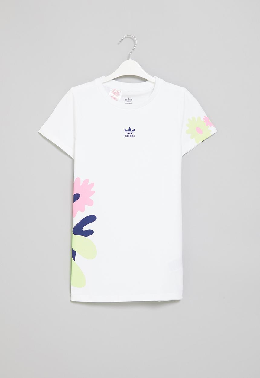 adidas Originals - Tee dress - white