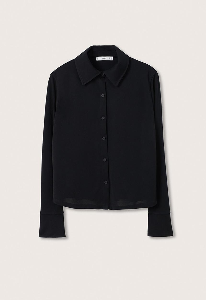 MANGO - Shirt celina - black