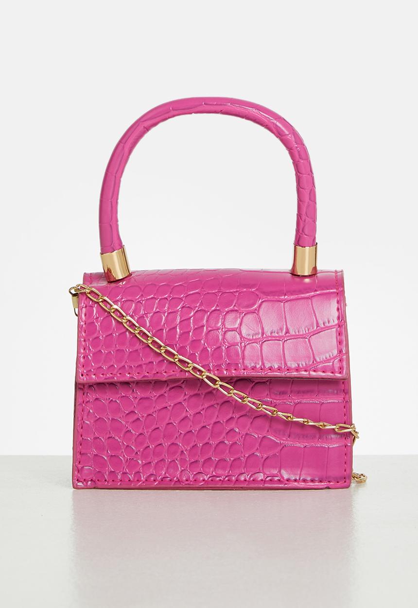 Superbalist - Micro mini crossbody bag - pink 