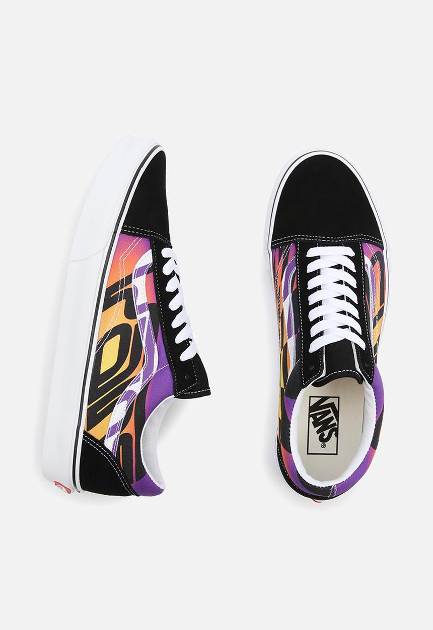 Vans - Ua old skool - (graphic check) black/multi