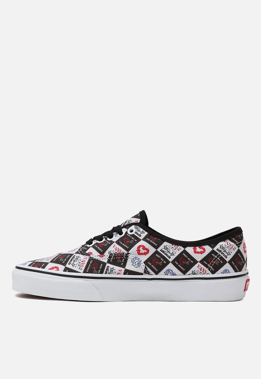 Vans - Ua authentic - (love letters) black/true white
