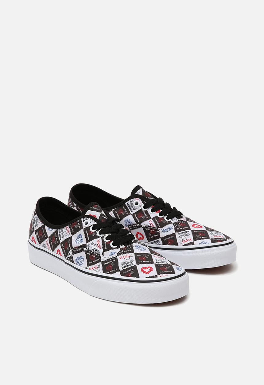 Vans - Ua authentic - (love letters) black/true white