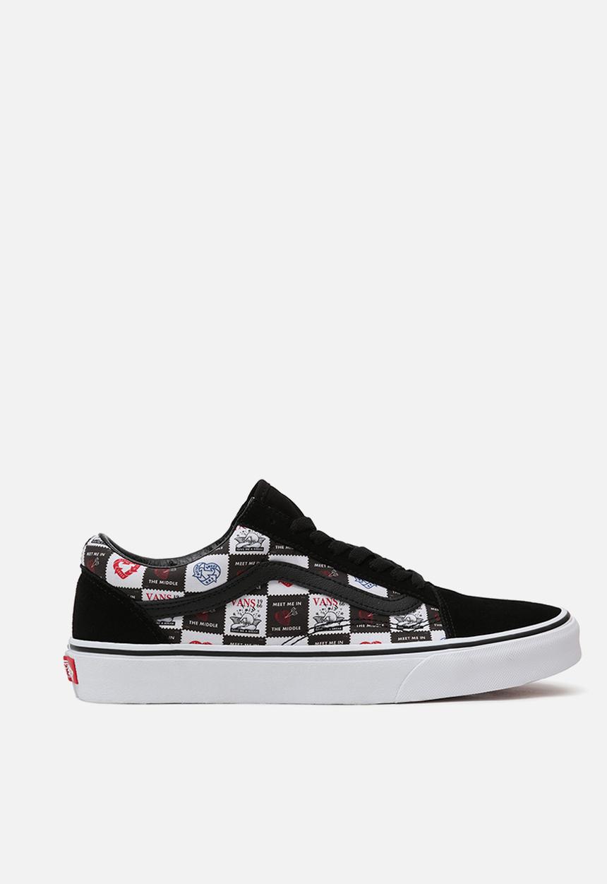 Vans - Ua old skool - (love letters) black/true white