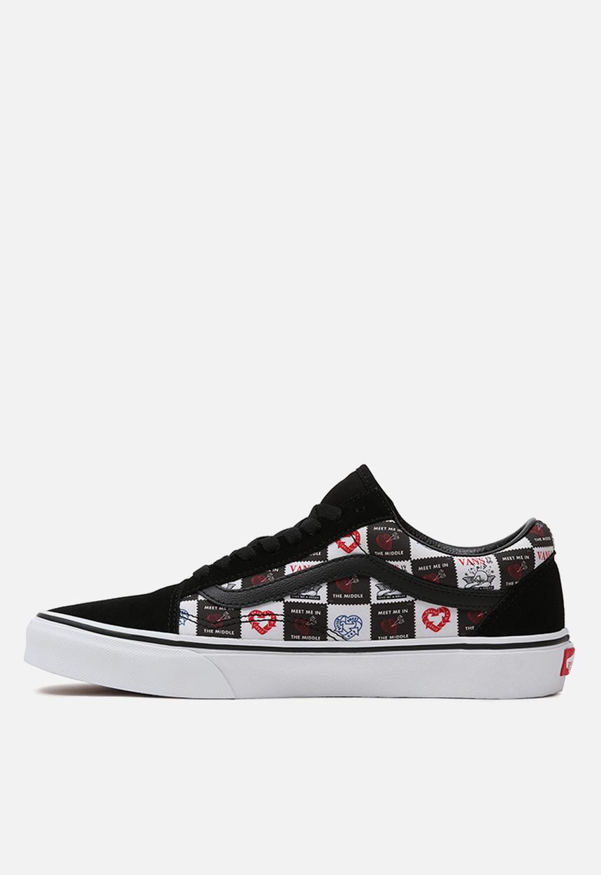 Vans - Ua old skool - (love letters) black/true white